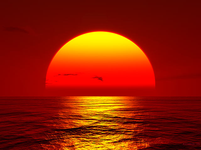 big orange sun 4